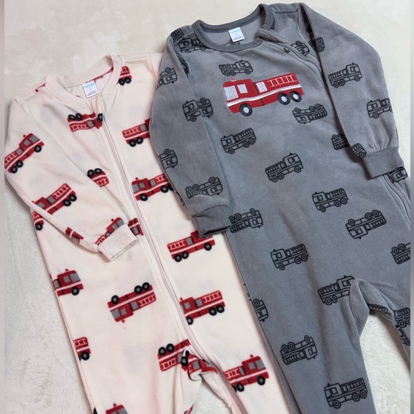 Pekkle Baby 2T Fleece Sleeper NWOT 2 Pack - Picture 2 of 3